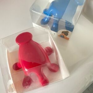 Red and Blue Massage Tools Set